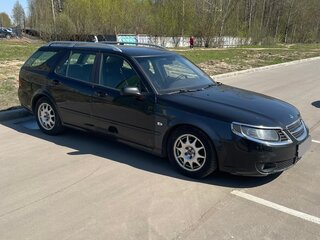 2008 Saab 9-5 I Рестайлинг 2, чёрный, 440000 рублей, вид 2