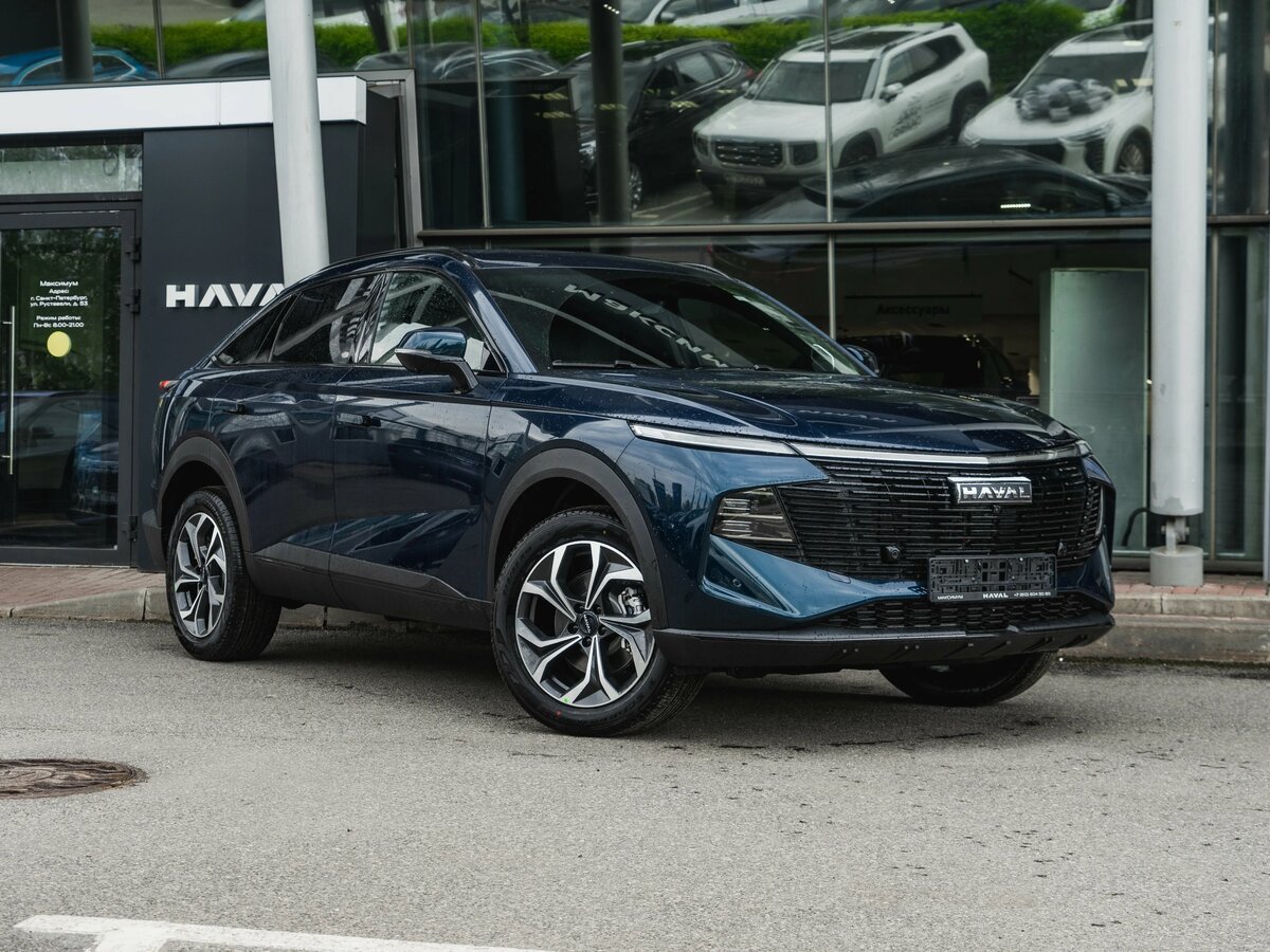 В России начались продажи обновленного 231-сильного Haval F7x
