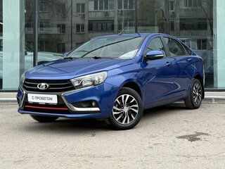 2022 Lada (ВАЗ) Vesta I, синий, 1255000 рублей, вид 1