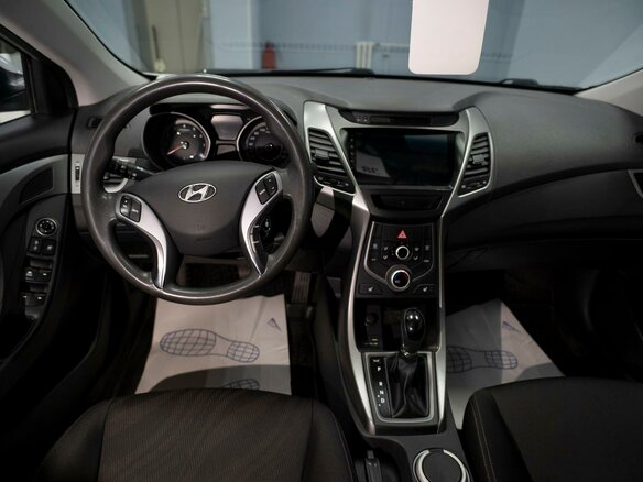 2013 Hyundai Elantra V (MD) Рестайлинг, серебристый, 1049000 рублей - вид 8