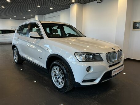 2014 BMW X3 30d xDrive II (F25), белый, 1880000 рублей, вид 1