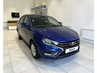 2026 Lada (ВАЗ) Vesta I Рестайлинг (NG), синий, 1663200 рублей, вид 3