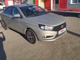 2018 Lada (ВАЗ) Vesta I, бежевый, 850000 рублей, вид 1