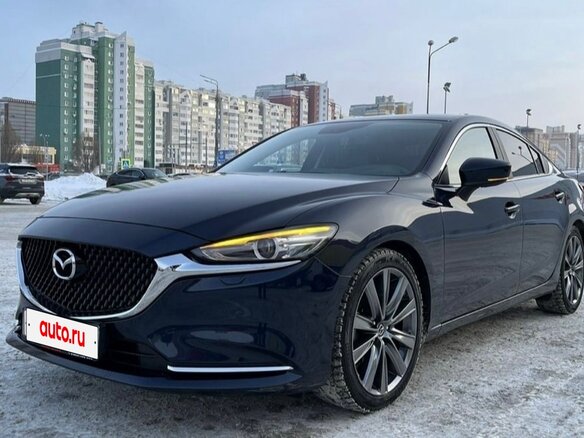 2019 Mazda 6 III (GJ) Рестайлинг 2, синий - вид 1