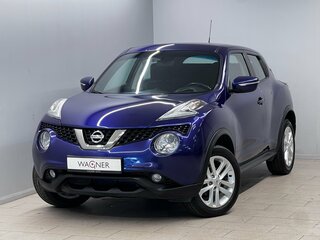 2018 Nissan Juke I Рестайлинг, синий, 1190000 рублей, вид 1