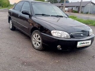 2008 Kia Spectra I Рестайлинг 2, чёрный, 265000 рублей, вид 1
