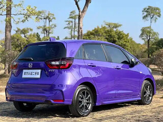 2022 Honda Fit IV, фиолетовый, 1087700 рублей, вид 5