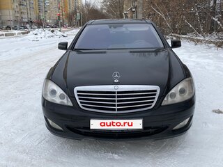 2007 Mercedes-Benz S-Класс 500 Long V (W221), чёрный, 1350000 рублей, вид 1