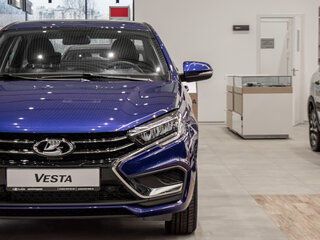 2025 Lada (ВАЗ) Vesta I Рестайлинг (NG), синий, 1909000 рублей, вид 1