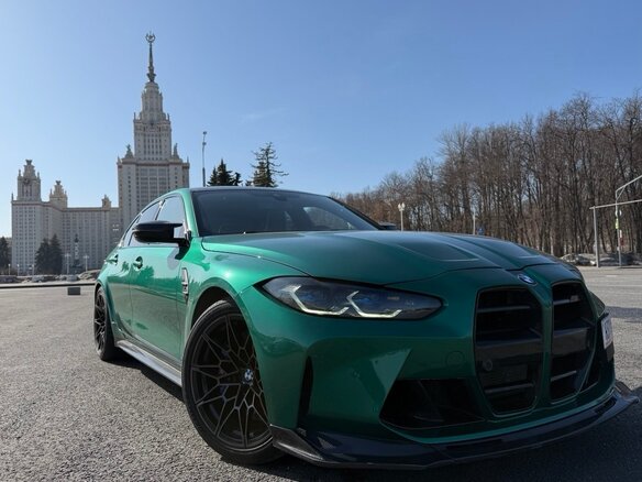 2022 BMW M3 Competition Package VI (G80), зелёный, 10300000 рублей