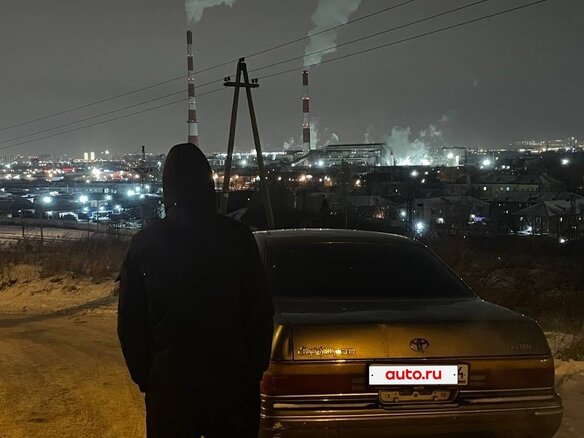 1995 Toyota Crown IX (S140), серый, 250000 рублей - вид 1