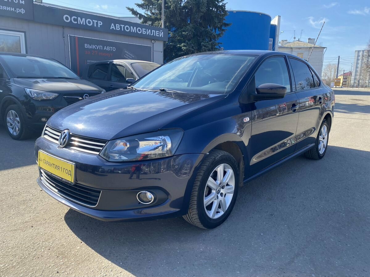 Купить б/у Volkswagen Polo V 1.6 AT (105 л.с.) бензин автомат в Йошкар