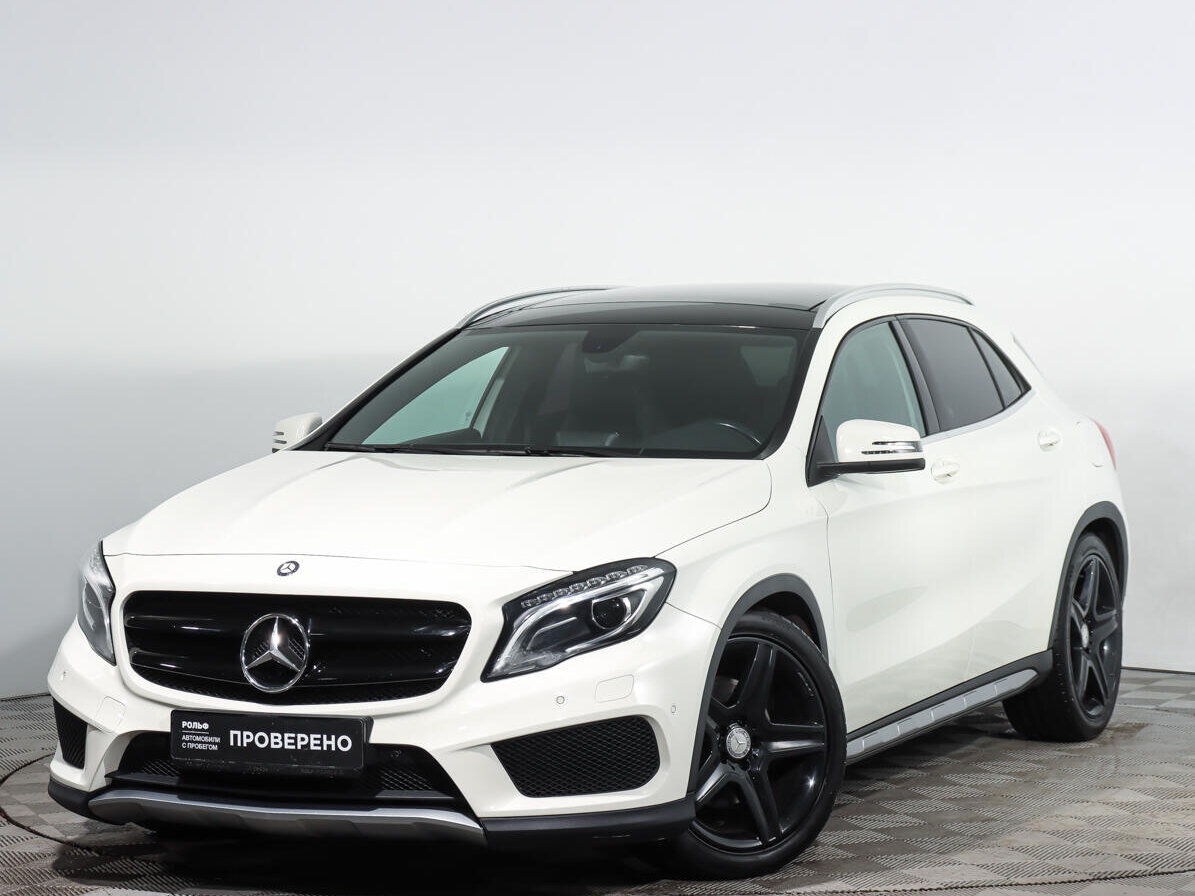 Мерседес GLA 250 белый