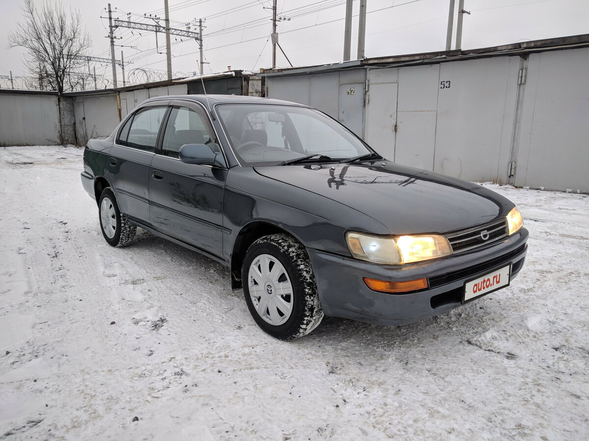 Тойота Corolla старые модели