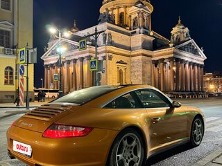 2007 Porsche 911 Targa 4S VI (997), коричневый, 4900000 рублей, вид 4
