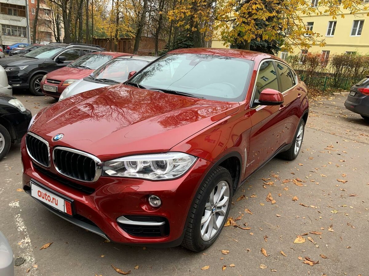 Купить б/у BMW X6 II (F16) 30d 3.0d AT (258 л.с.) 4WD дизель автомат в ...