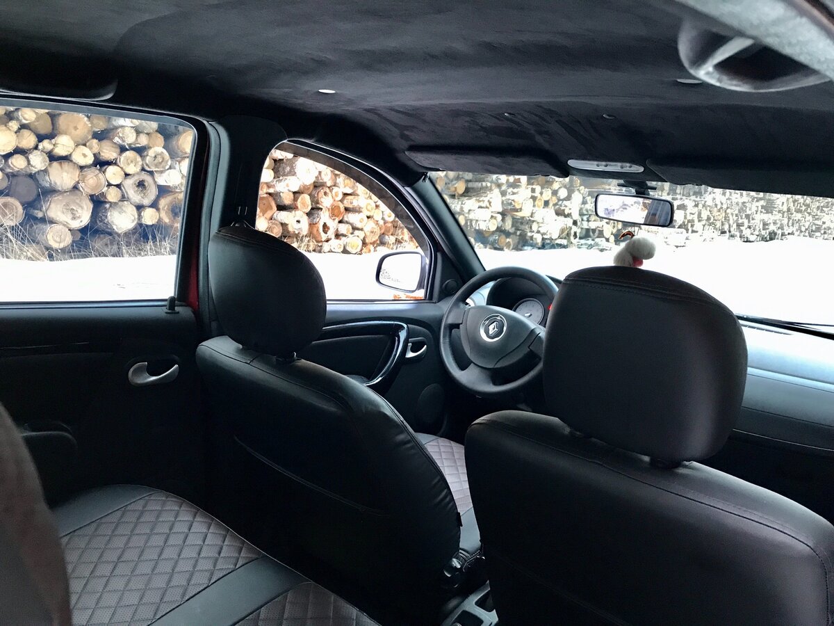 Делаем черный потолок на дастере