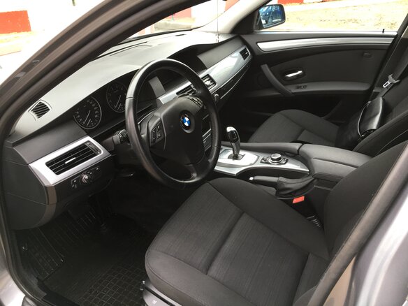 2010 BMW 5 серии 520i V (E60/E61) Рестайлинг, серый - вид 7