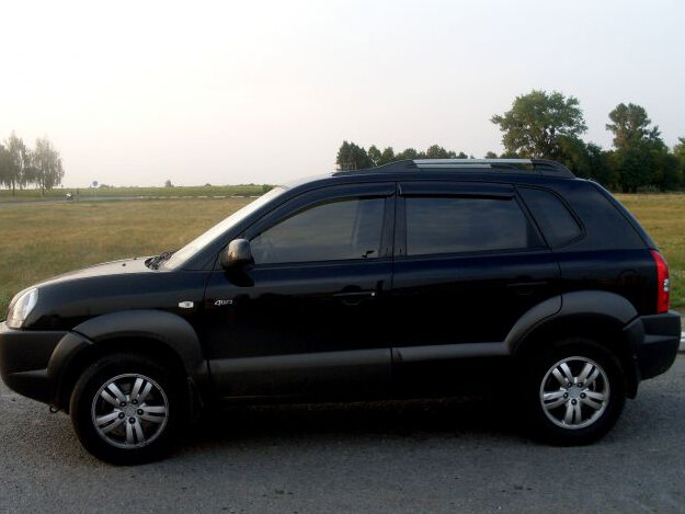Хендэ Туссан 2008 черная