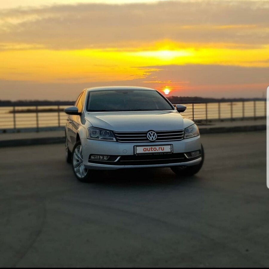 2012 Volkswagen Passat B7, серебристый - вид 14.