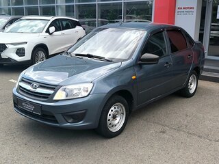 2014 Lada (ВАЗ) Granta I, синий, 450000 рублей, вид 1