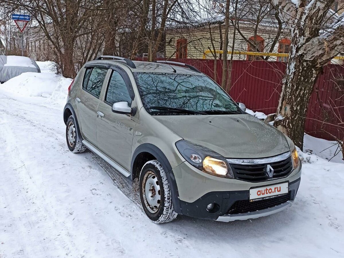 Купить б/у Renault Sandero I Stepway 1.6 AT (103 л.с.) бензин автомат в ...