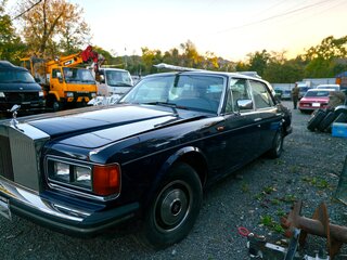 1982 Rolls-Royce Silver Spur Mark I, синий, 1800000 рублей, вид 3
