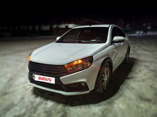 2015 Lada (ВАЗ) Vesta I, белый, 670000 рублей, вид 1