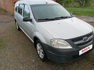 2013 Lada (ВАЗ) Largus I, серебристый, 475000 рублей, вид 1