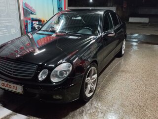 2003 Mercedes-Benz E-Класс 240 III (W211, S211), чёрный, 850000 рублей, вид 1