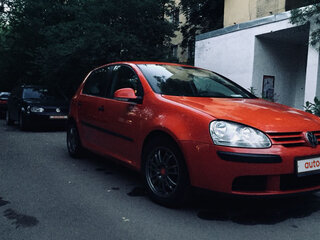 2008 Volkswagen Golf V, красный, 470000 рублей, вид 1