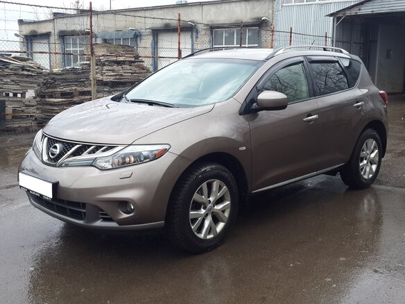 2012 Nissan Murano II (Z51) Рестайлинг 2, бежевый