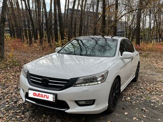2013 Honda Accord IX, белый, 1829000 рублей, вид 1