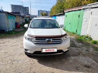 2013 Toyota Highlander II (XU40) Рестайлинг, белый, 2400000 рублей, вид 1