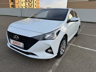 2020 Hyundai Solaris II Рестайлинг, белый, 1305000 рублей, вид 1