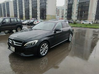 2015 Mercedes-Benz C-Класс 180 IV (W205), чёрный, 1550000 рублей, вид 1