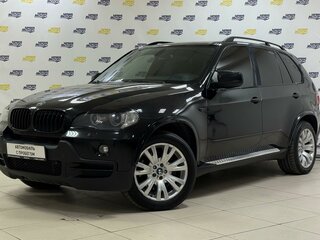 2007 BMW X5 3.0d II (E70), чёрный, 1590000 рублей, вид 1