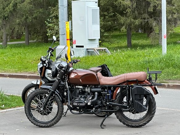 1987 Урал ИМЗ-8.103, коричневый, 650000 рублей