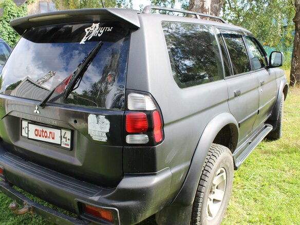 2007 Mitsubishi Pajero Sport I Рестайлинг, чёрный - вид 4