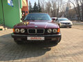 1993 BMW 7 серии 730i II (E32), красный - вид 1
