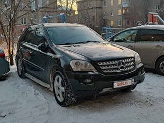 2008 Mercedes-Benz M-Класс 350 II (W164), чёрный, 1150000 рублей, вид 1