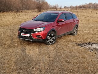 2021 Lada (ВАЗ) Vesta SW I, красный, 1450000 рублей, вид 1