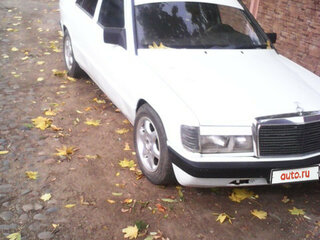 1991 Mercedes-Benz 190 (W201), белый, 200000 рублей, вид 1