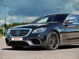 2018 Mercedes-Benz S-Класс AMG 63 AMG Long III (W222, C217) Рестайлинг, чёрный, 7999000 рублей, вид 2