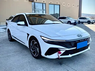 2023 Hyundai Elantra VII (CN7), белый, 1320000 рублей, вид 3