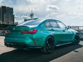 2026 BMW M3 Competition Package VI (G80) Рестайлинг, зелёный - вид 6