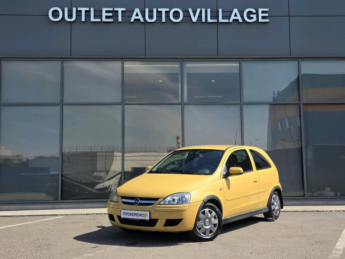 Opel Corsa C Рестайлинг