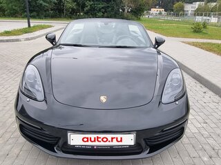 2017 Porsche Boxster S IV 718 (982), чёрный, 3909900 рублей, вид 3