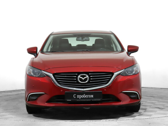 2016 Mazda 6 III (GJ) Рестайлинг, красный, 1900000 рублей - вид 1