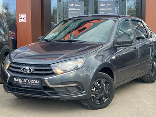 2018 Lada (ВАЗ) Granta I Рестайлинг, серый, 455000 рублей, вид 1
